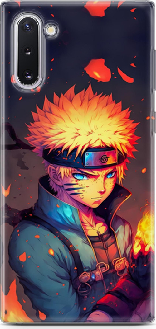 Galaxy Note 10 Uyumlu Kılıf Yapayzeka 11 Naruto 4K Baskılı Kılıf