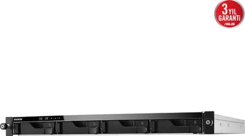 AS6504RD Intel C3538 4 Disk Yuvası NAS(4X20TB Desteği) 4gb DDR3L Sodımm (64GB'A Ram Desteği) 1 Gbe x 4, USB 3.1 Gen-1 2xpsu