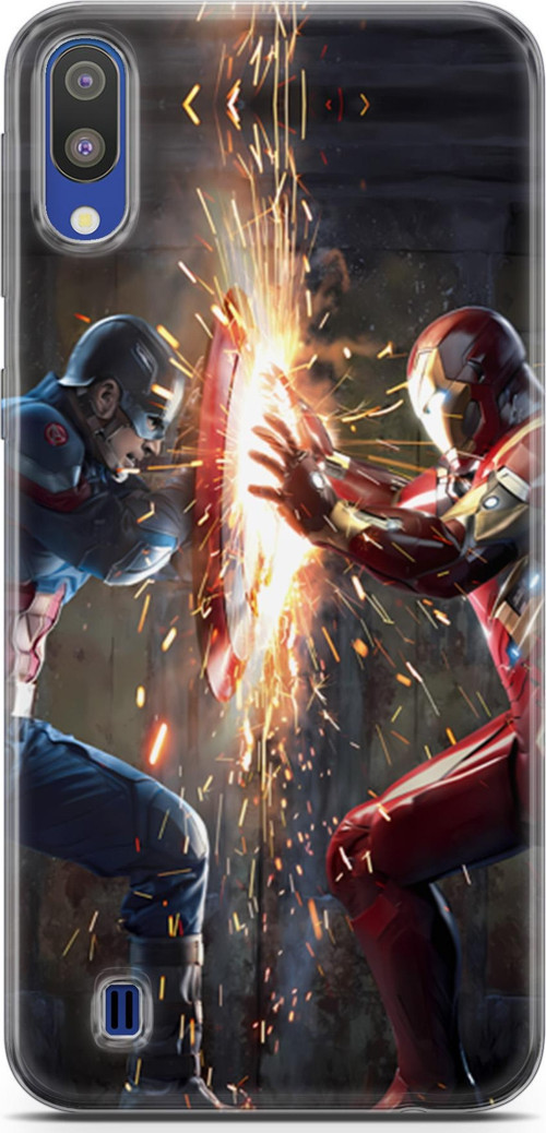 Galaxy M10 Uyumlu Kılıf Yapayzeka 14 Iron Man Cover Kılıf