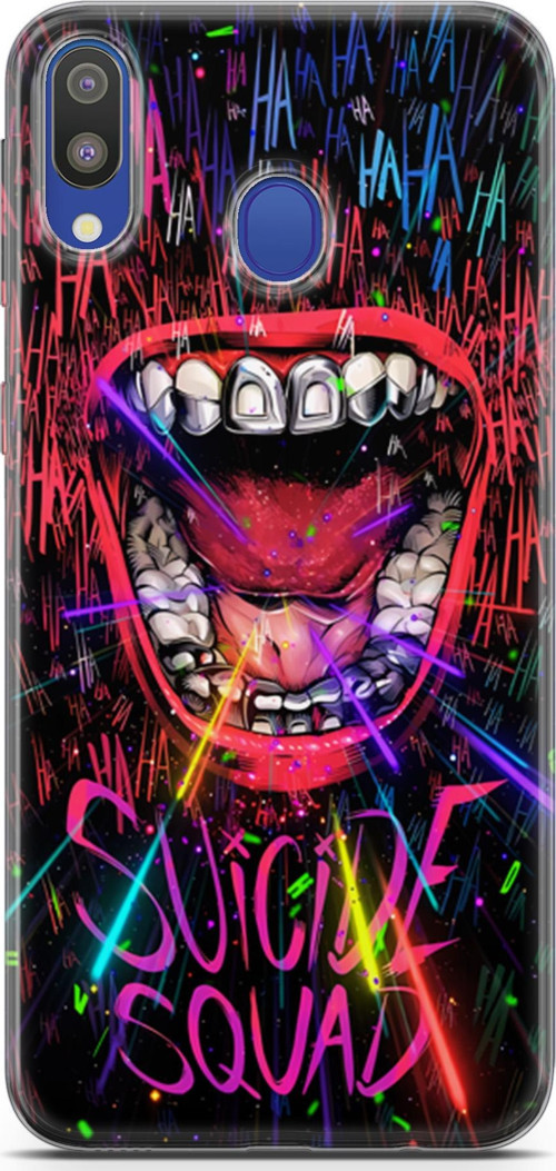 Galaxy M20 Uyumlu Kılıf Yapayzeka 4 Suicide Squad Silikon Kılıf