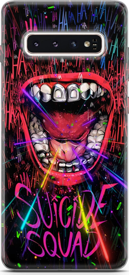 Galaxy S10 Uyumlu Kılıf Yapayzeka 4 Suicide Squad Silikon Kılıf