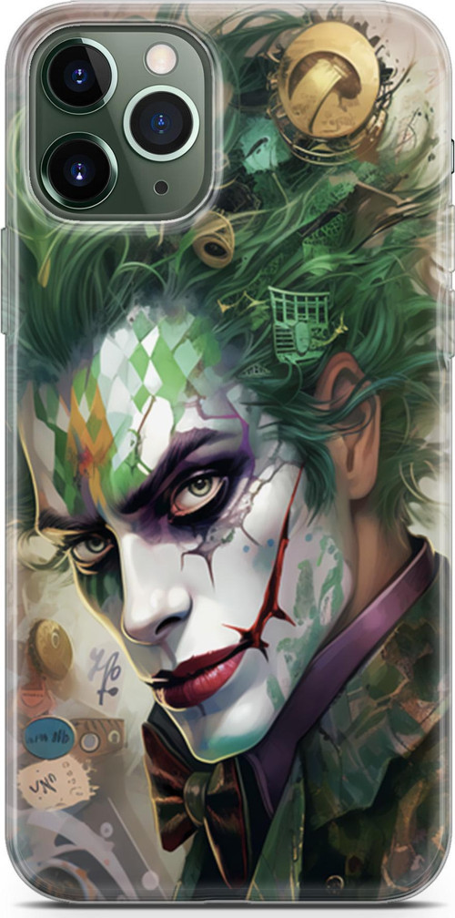 iPhone 11 Pro Max Uyumlu Kılıf Yapayzeka 12 Joker Tasarım Kılıf