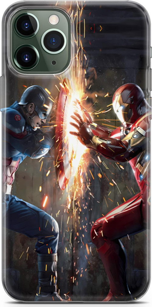 iPhone 11 Pro Max Uyumlu Kılıf Yapayzeka 14 Iron Man Cover Kılıf