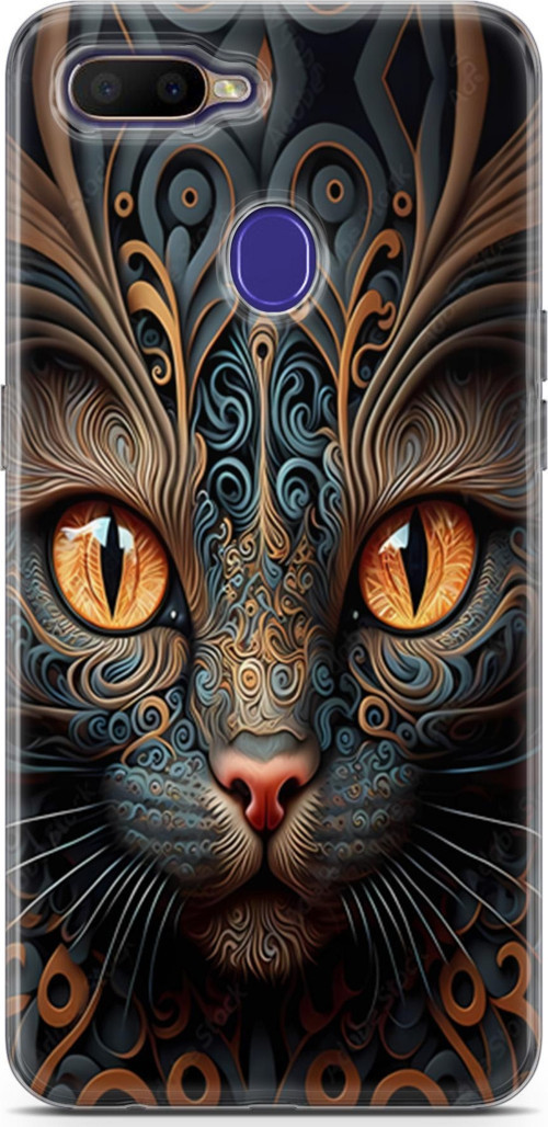 Oppo RX17 Neo Uyumlu Kılıf Yapayzeka 26 Sanatsal Soft Kapak