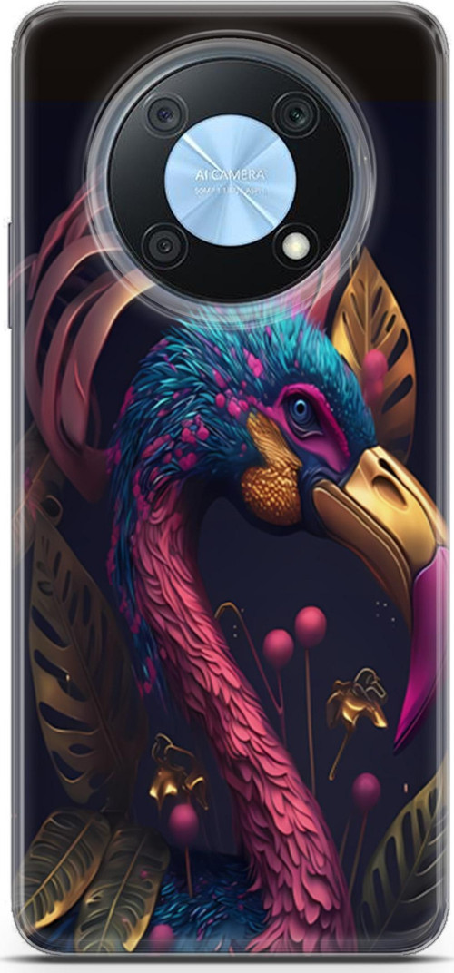 Huawei Nova Y90 Uyumlu Kılıf Yapayzeka 24 Cennet Kuşu Darbe Emici Kılıf