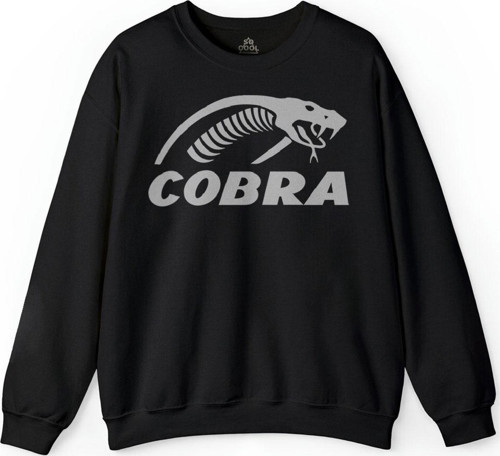 Kral Kara Kobra Yılan King Black Snake Cobra Baskılı Sweatshirt PSW01S-1213