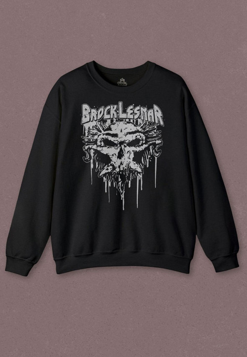 Unisex Sweatshirt Brock Lesnar Logo Wwe Ufc Amerikan Güreşi Spor Baskılı Sweat PSW01S-4099