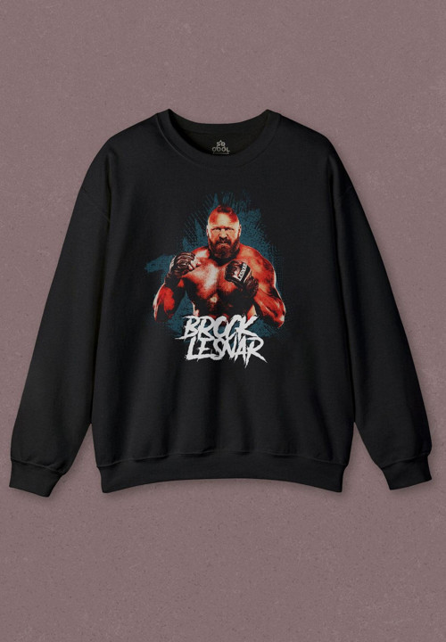 Unisex Sweatshirt Brock Lesnar Wwe Ufc Amerikan Güreşi Spor Baskılı Sweat PSW01S-4096