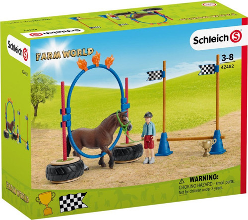 Farm World Oyun Seti Pony Yarış Seti CFW42482