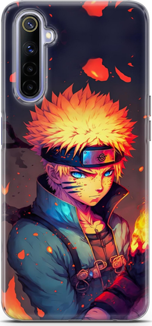 Realme 6 Uyumlu Kılıf Yapayzeka 11 Naruto 4K Baskılı Kılıf