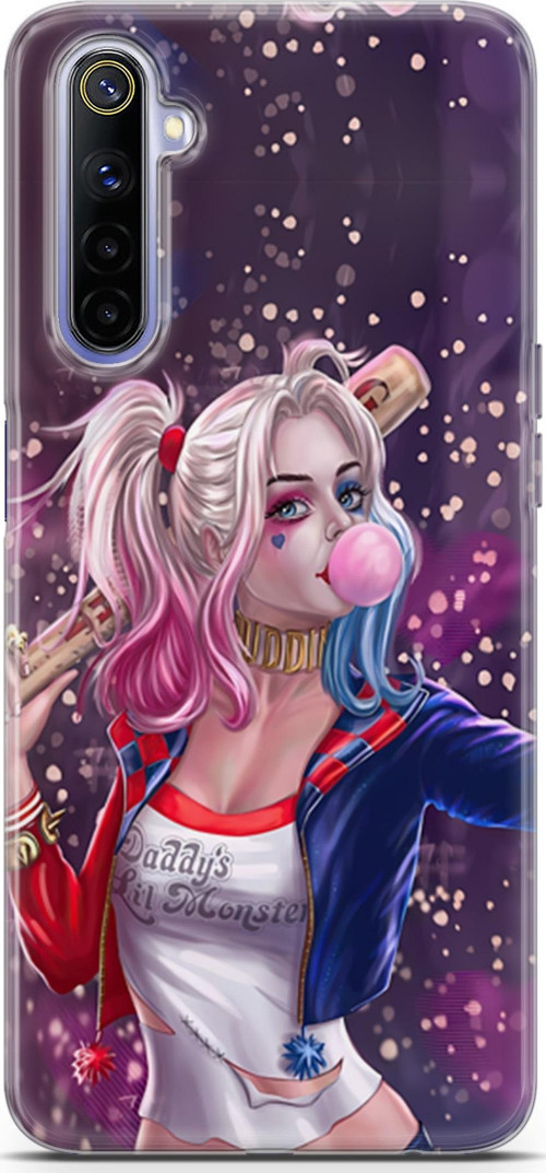 Realme 6 Uyumlu Kılıf Yapayzeka 15 Harley Quenn Kalın Silikon