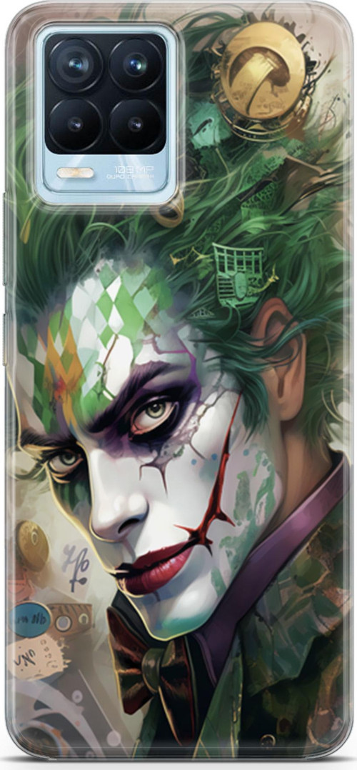 Realme 8 Pro Uyumlu Kılıf Yapayzeka 12 Joker Tasarım Kılıf