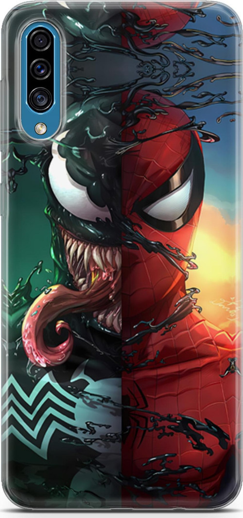 Galaxy A30s Uyumlu Kılıf Yapayzeka 10 Spider Venom Full HD Kılıf