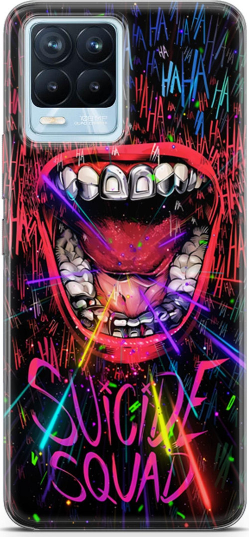 Realme 8 Pro Uyumlu Kılıf Yapayzeka 4 Suicide Squad Silikon Kılıf