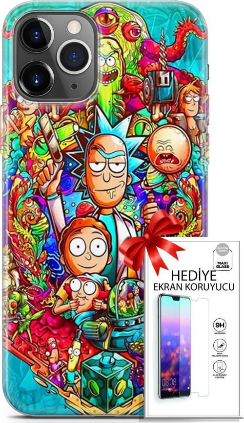 Apple İphone 11 Pro Kılıf Orijinal Seri Bounce 03 Hattie May Arka Kapak + Ekran Koruyucu