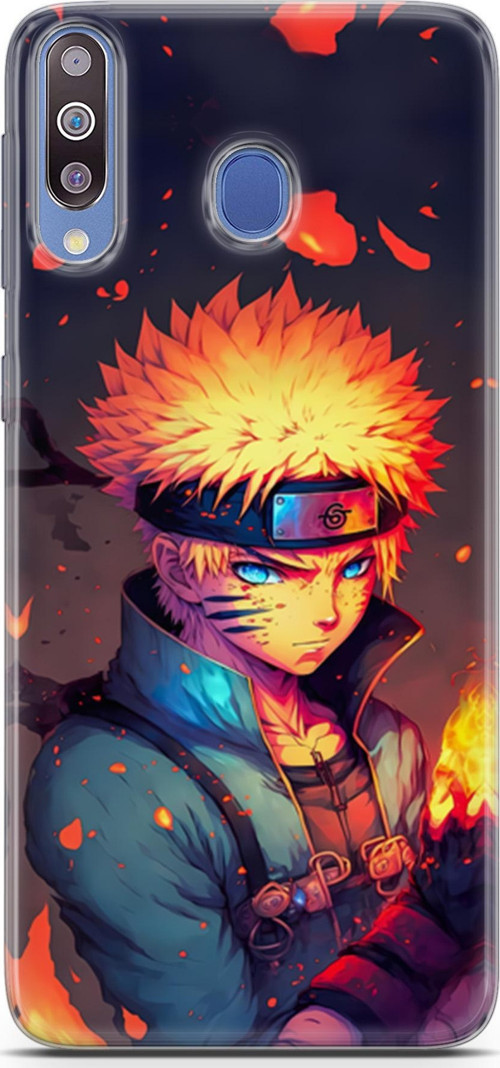 Galaxy M30 Uyumlu Kılıf Yapayzeka 11 Naruto 4K Baskılı Kılıf