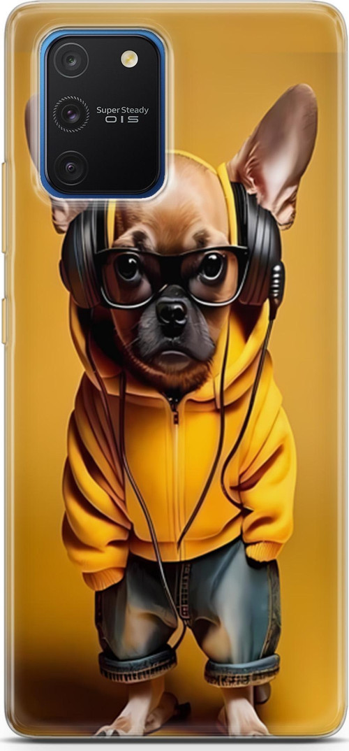 Galaxy S10 Lite Uyumlu Kılıf Yapayzeka 19 DJ Bulldog Tam Koruma Kılıf