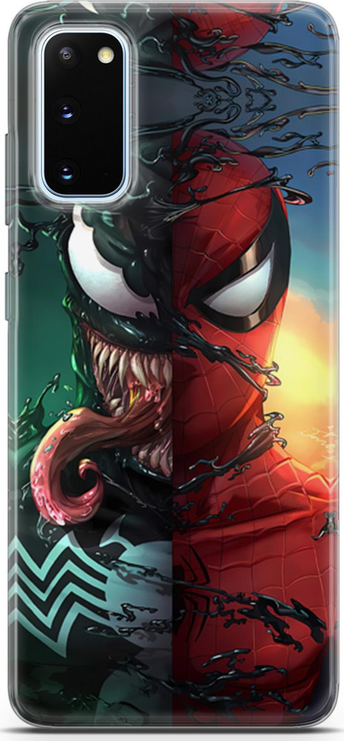 Galaxy S20 Uyumlu Kılıf Yapayzeka 10 Spider Venom Full HD Kılıf