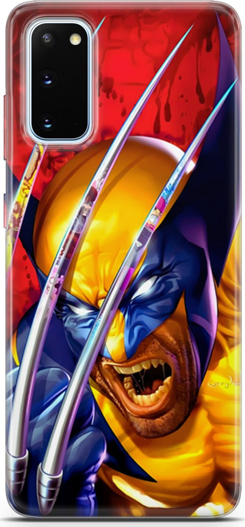 Galaxy S20 Uyumlu Kılıf Yapayzeka 7 Wolverine Desenli Kılıf