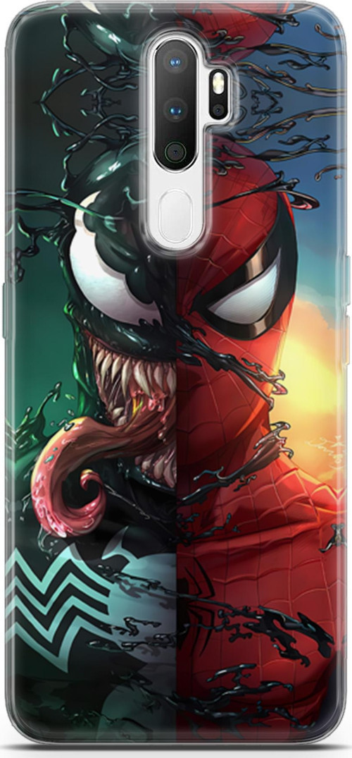 Oppo A5 2020 Uyumlu Kılıf Yapayzeka 10 Spider Venom Full HD Kılıf