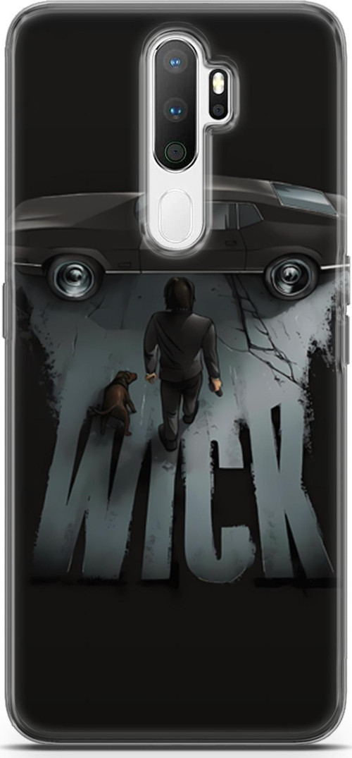 Oppo A5 2020 Uyumlu Kılıf Yapayzeka 3 John Wick Arka Kapak