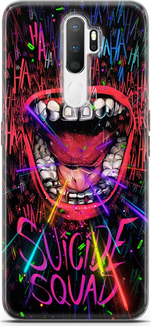 Oppo A5 2020 Uyumlu Kılıf Yapayzeka 4 Suicide Squad Silikon Kılıf