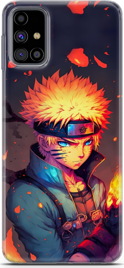 Galaxy M31s Uyumlu Kılıf Yapayzeka 11 Naruto 4K Baskılı Kılıf