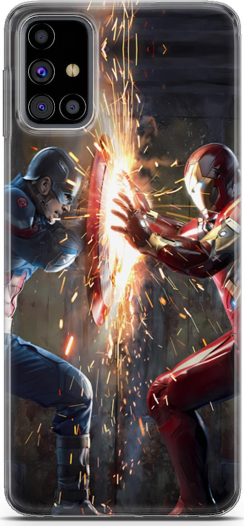 Galaxy M31s Uyumlu Kılıf Yapayzeka 14 Iron Man Cover Kılıf
