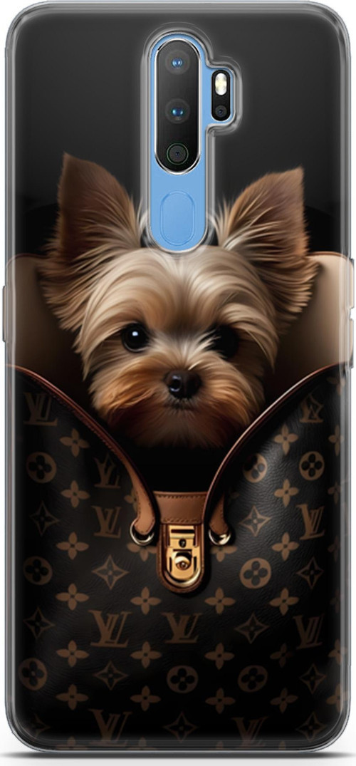 Oppo A9 2020 Uyumlu Kılıf Yapayzeka 23 LV Yorkshire Telefon Kabı