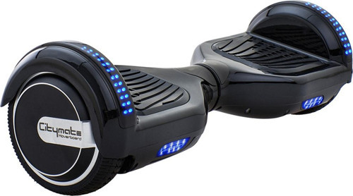 Elektrikli Kaykay Hoverboard 6.5 Inch Ledli Model Siyah - Taşıma Çantası Hediye