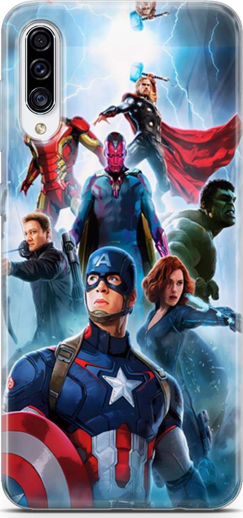 Galaxy A70s Uyumlu Kılıf Yapayzeka 6 Marvel Kahramanları Koruyucu Kapak