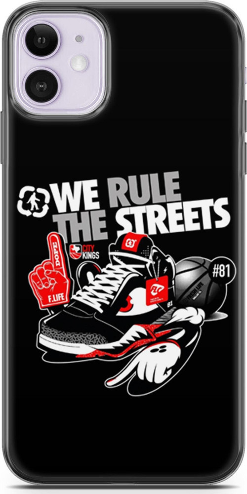 Apple İphone 11 Kılıf Orijinal Seri Typo 25 We Rule The Streets Soyulmayan Kılıf
