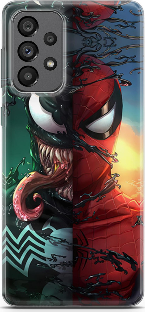 Galaxy A73 5G Uyumlu Kılıf Yapayzeka 10 Spider Venom Full HD Kılıf