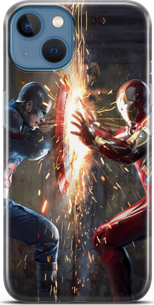 iPhone 13 Uyumlu Kılıf Yapayzeka 14 Iron Man Cover Kılıf