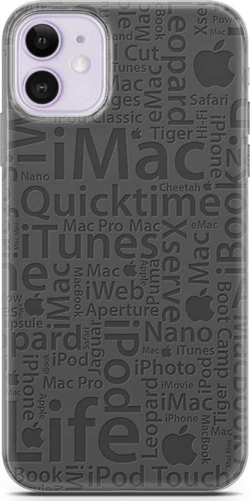 Apple İphone 11 Kılıf Orijinal Seri Typo 28 İmac İweb İlife İz Bırakmayan Kılıf