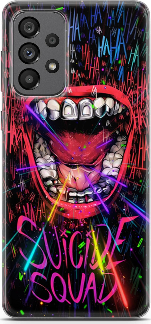 Galaxy A73 5G Uyumlu Kılıf Yapayzeka 4 Suicide Squad Silikon Kılıf