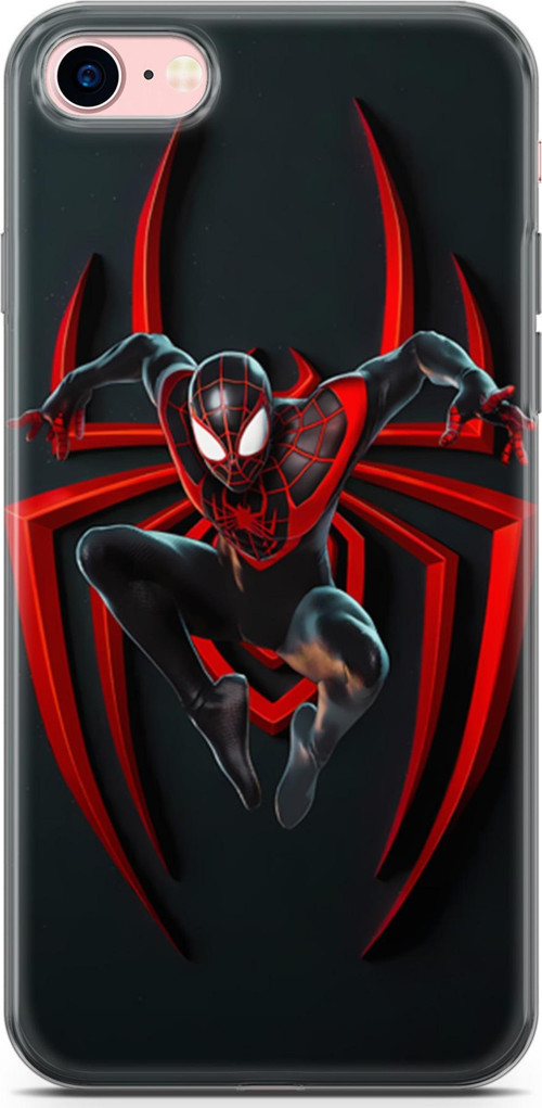 iPhone 7 - 8 Uyumlu Kılıf Yapayzeka 1 Örümcek Adam Anime Telefon Kılıfı