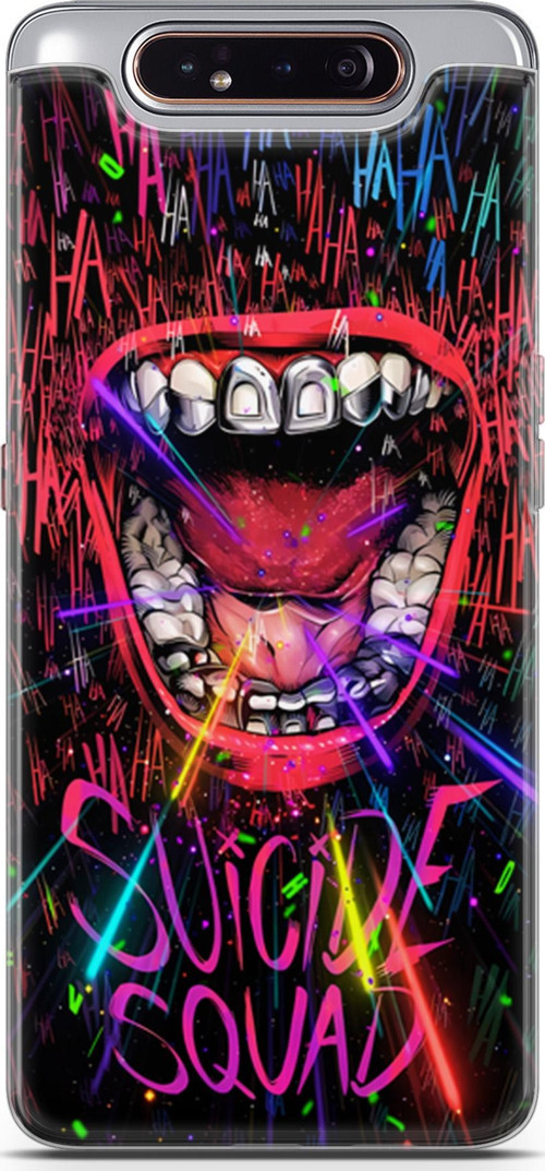 Galaxy A80 Uyumlu Kılıf Yapayzeka 4 Suicide Squad Silikon Kılıf