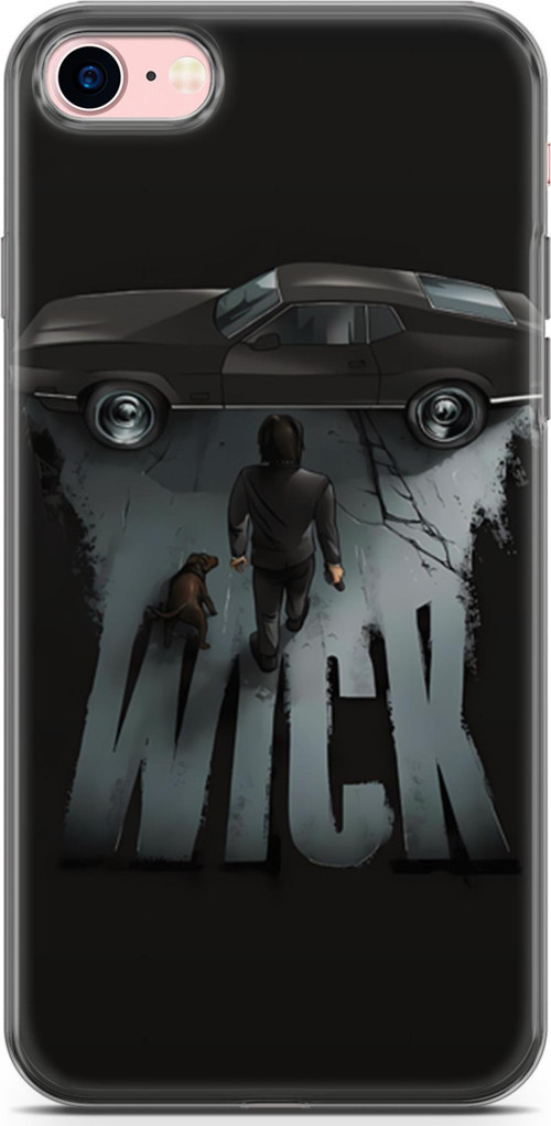 iPhone 7 - 8 Uyumlu Kılıf Yapayzeka 3 John Wick Arka Kapak