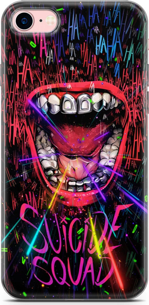 iPhone 7 - 8 Uyumlu Kılıf Yapayzeka 4 Suicide Squad Silikon Kılıf