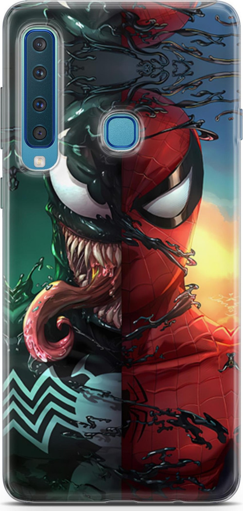 Galaxy A9 2018 Uyumlu Kılıf Yapayzeka 10 Spider Venom Full HD Kılıf