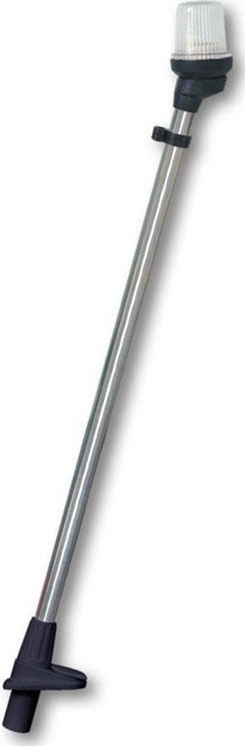 Direkli Silyon Feneri Soketli 105cm,316SS - Siyah