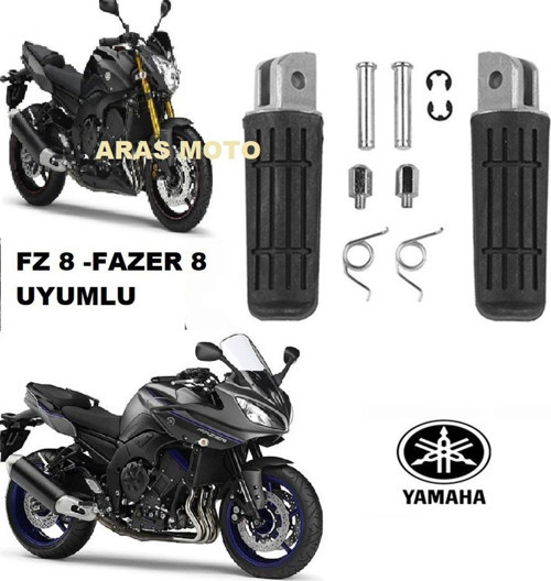 Yamaha Fazer 8 -Fz 8 Uyumlu Ön Basamak Seti A Kalite-