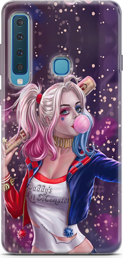 Galaxy A9 2018 Uyumlu Kılıf Yapayzeka 15 Harley Quenn Kalın Silikon