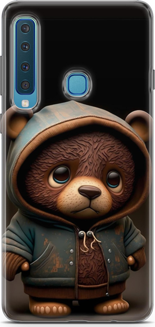 Galaxy A9 2018 Uyumlu Kılıf Yapayzeka 17 Minik Ayıcık Yumuşak Kılıf