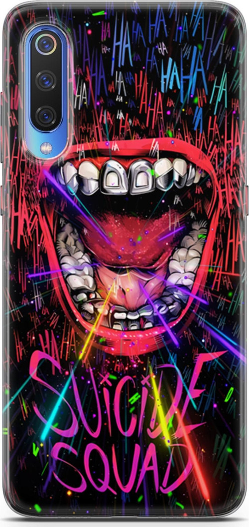 Xiaomi Mi 9 Uyumlu Kılıf Yapayzeka 4 Suicide Squad Silikon Kılıf