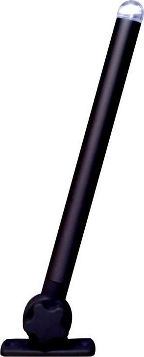 MICRO LED Işıklı Direk Katlanır 60cm, Beyaz Işık, Siyah