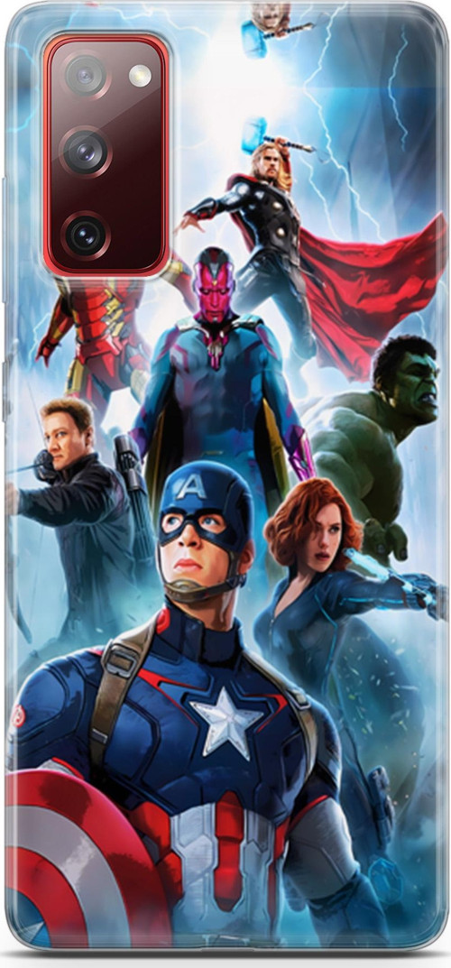 Galaxy S20 Fe Uyumlu Kılıf Yapayzeka 6 Marvel Kahramanları Koruyucu Kapak