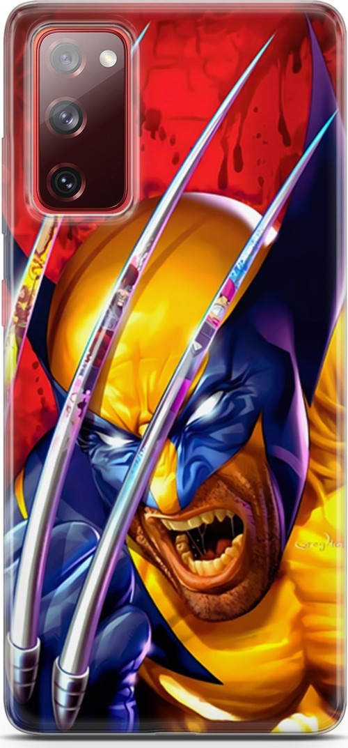 Galaxy S20 Fe Uyumlu Kılıf Yapayzeka 7 Wolverine Desenli Kılıf