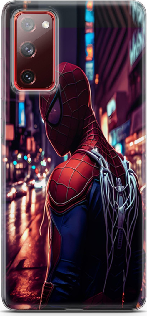 Galaxy S20 Fe Uyumlu Kılıf Yapayzeka 9 Spiderman NY UV Kılıf